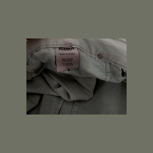 Hudson Blake Slim Straight Jeans Size 36 - Picture 6 of 7